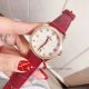 Perfect Replica Deville Rose Gold Diamond Bezel White Leather 32mm Watch (2)_th.jpg